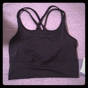 Medium impact sports bra
